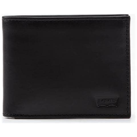 Levi's Casual Classics Hunte Coin Bifold-batwing, Accessori Da Viaggio-portafoglio Bi-fold Uomo, Nero Regolare, Un - Foto 1
