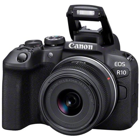 Eos R10 Body + Rf-s 18-45 F4.5-6.3 Is Stm Garanzia Ufficiale  - Foto 1