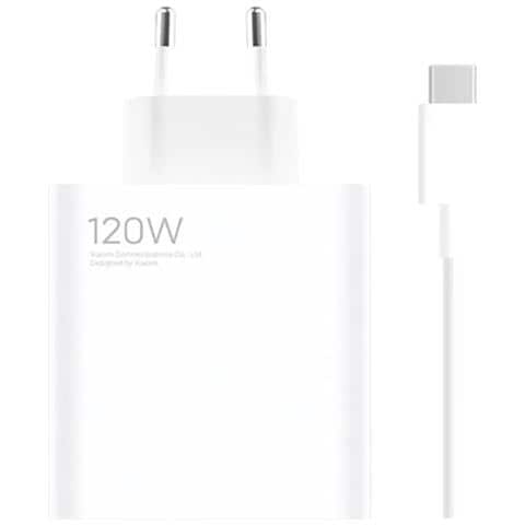 Caricabatterie e Cavo da 120 Watt (Type-A) Colore Bianco - Foto 1
