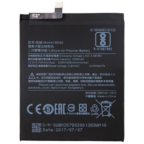 Li-ionen Akku Fr Redmi 5 (bn35) - Foto 1