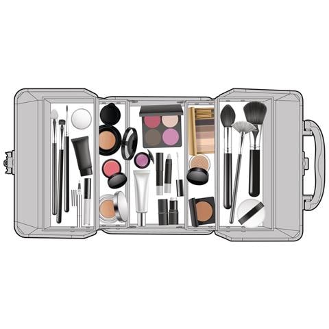 Valigia Case Cometico Portatrucchi Valigetta Make Up In Alluminio 18x15x15 Cm - Foto 5