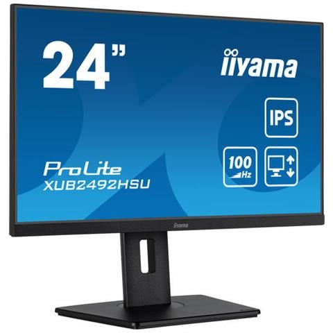 Monitor 23.8" LED IPS ProLite XUB2492HSU-B6 1920 x 1080 Full-HD Tempo di Risposta 0.4 ms - Foto 1