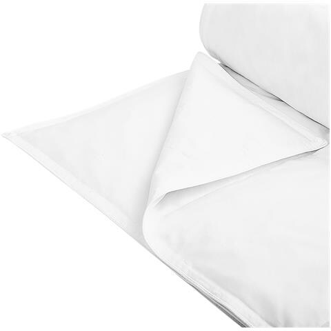 Piumino In Cotone Doppio Strato 4 Stagioni 155 X 220 Cm Taufstein - Foto 2