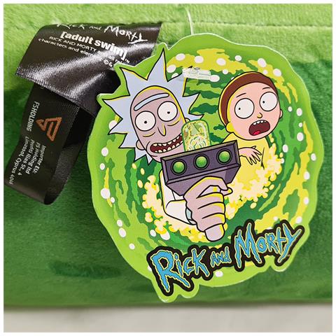 Rick And Morty - Pickle Rick Cuscino Di Peluche (60 Cm) - Foto 3