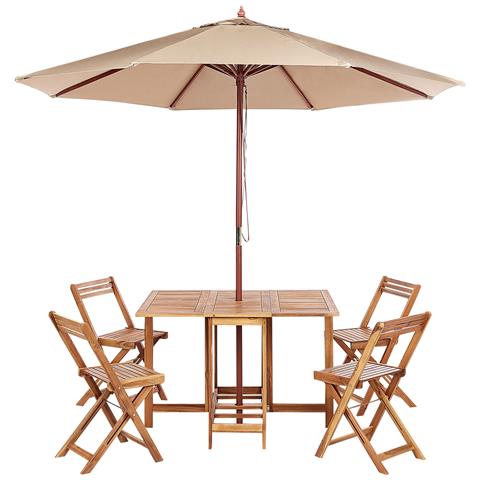 Set Da Pranzo Legno Massiccio Frassine - Foto 2