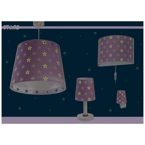 Lampada A Sospensione Stars Stelle Malva - Foto 6