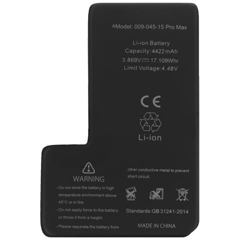 Batteria Senza Bms Per Iphone 15 Pro Max 4422mah Senza Messaggi Errore - Foto 1