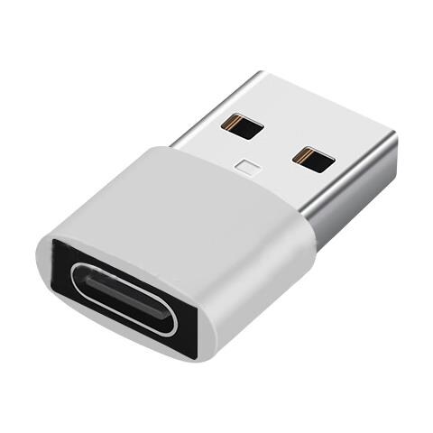 Adattatore Usb-c A Usb Da 2 Pezzi Per Trasferimento Dati E Ricarica Silver - Foto 3