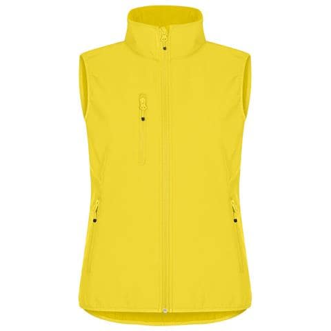 Classic Softshel Vest Lady Giallo Xs - Foto 1