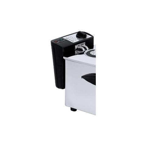 Friggitrice 15255 Capacità 4 Litri 2000 Watt Colore Acciaio Inossidabile - Foto 2