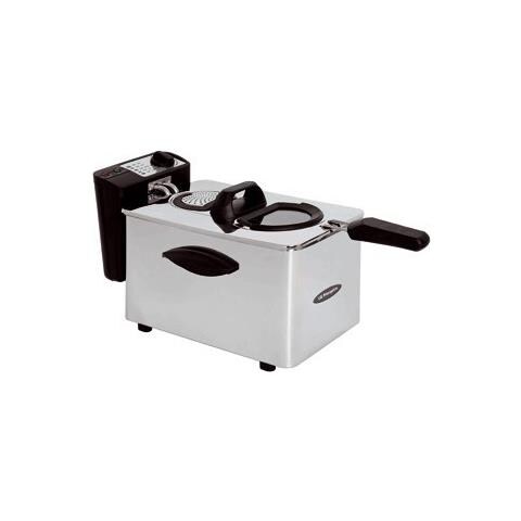 Friggitrice 15255 Capacità 4 Litri 2000 Watt Colore Acciaio Inossidabile - Foto 1