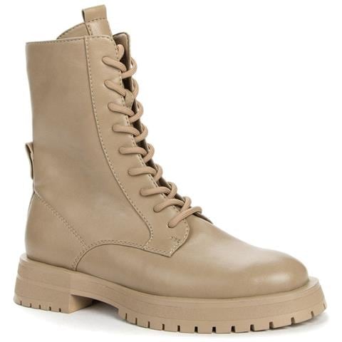 Beige Casual Closed Booties Stivaletti Sintetico E Tessile Scarpe Donna Beige Eu 36, 928057/07-04 - Foto 1