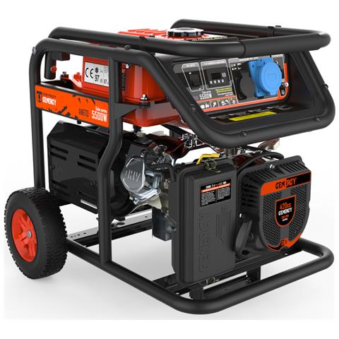 Generatore A Benzina Genergy Aneto Ii 5500w - 230v Svr Eur5 Gruppi Elettrogeni - Foto 1