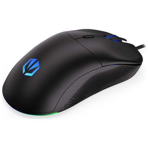 GEM mouse Gaming Ambidestro USB tipo-C Ottico 8000 DPI - Foto 2