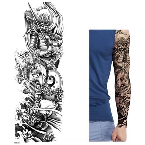 Adesivo Per Tatuaggio Temporaneo A Braccio Intero 2 - Foto 1