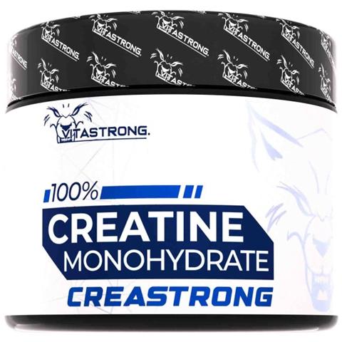 Creatina Monoidrata 3000mg Creastrong Vegan Pura, Creatina In Polvere Senza Additivi, Pre, Intra, Post Workout - Foto 1