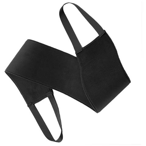 Guanto Abbronzante Nero - Velluto Double-face Con Cinturino Posteriore - Foto 1