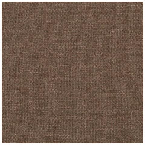 Set di Divani 3 pz con Cuscini Marrone in Tessuto - Foto 9