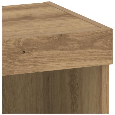 Armadio a muro con luci LED Quercia Artigianale 40x30x30 cm - Foto 9
