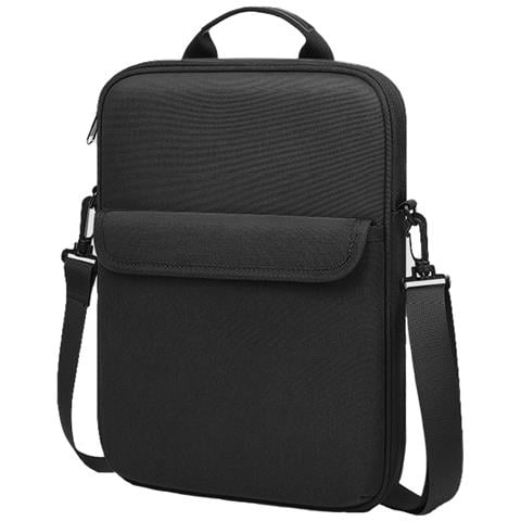 Borsa Per Laptop Da Lavoro Con Maniglia - Custodia Impermeabile E Antiurto Per Tablet Black 11 Pollici - Foto 1