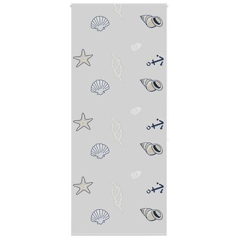 Tenda a Rullo Doccia 110x240 cm Larghezza Tessuto 106 cm - Foto 1