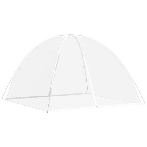 Zanzariera Mongolia con Porte 220 Rete Bianco 200x200x130 cm - Foto 1