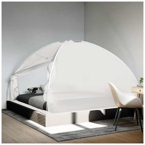 Zanzariera Mongolia con Porte 220 Rete Bianco 200x200x130 cm - Foto 2