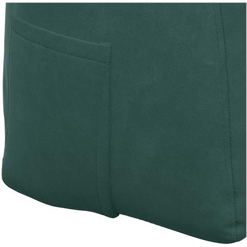 Cuscino per Schiena Verde Scuro 140 x 24 x 50 cm Velluto - Foto 9