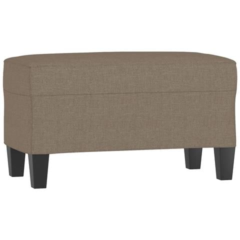 Panca tortora 70x35x41 cm in Tessuto - Foto 1