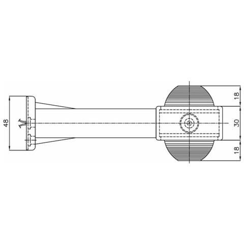 Luce Ingombro Laterale Ad Angolo B /r Confezione Da 2 Pezzi - Foto 3