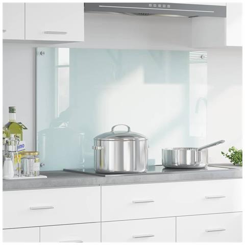 Rivestimento da Cucina Bianco 100 x 60 cm vetro temperato - Foto 2