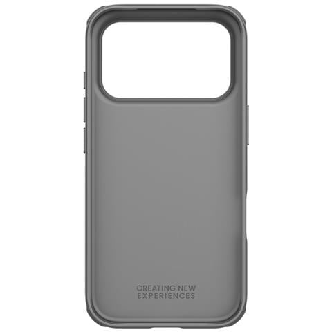Cover per iPhone 17 Pro Max - TPU+PC, Grigio - Foto 2
