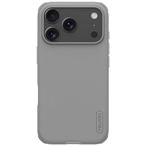 Cover per iPhone 17 Pro Max - TPU+PC, Grigio - Foto 4