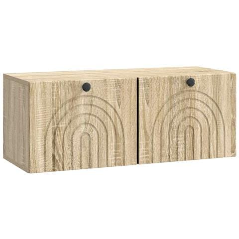 Mobile Porta TV da Muro Rovere Sonoma 78,5 x 31 x 30 cm - Foto 1