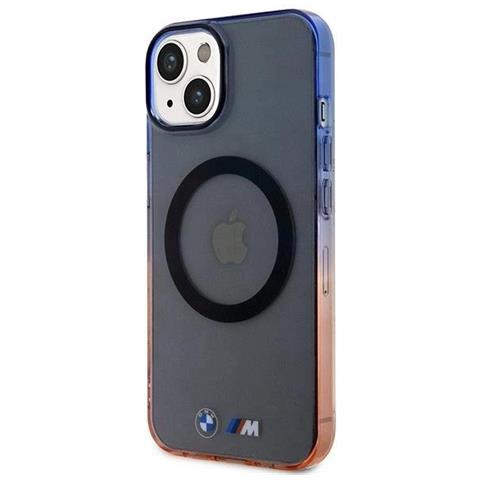 Custodia Bmw Bmhmp14shtge Per Iphone 14 6.1 Grigia /grigia, Custodia Gradient Bumper Magsafe - Foto 3