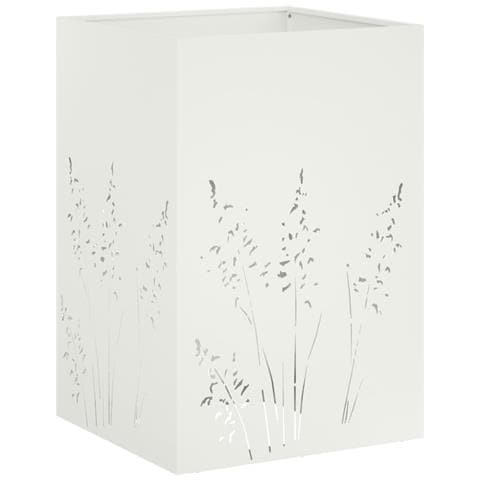 Vaso da giardino Bianco 50 x 50 x 75 cm - Foto 1