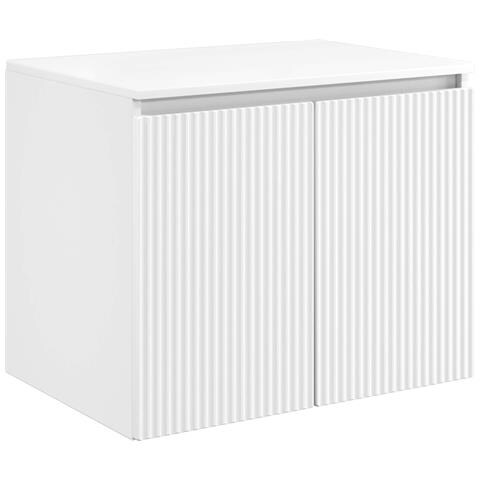 Set di mobili per il bagno Bianco Legno ingegnerizzato - Foto 2