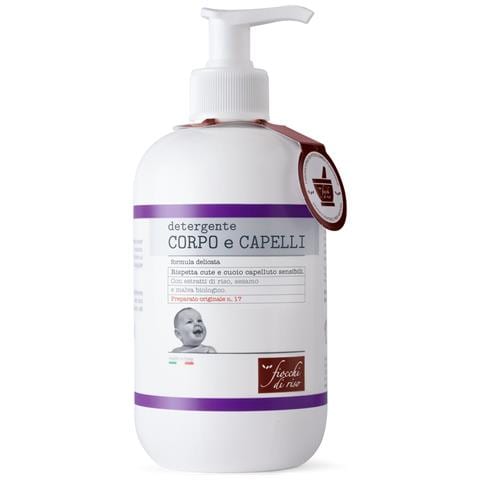 Fiocchi di Riso Detergente Capelli e Corpo 400 ml - Foto 1