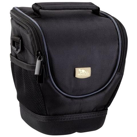 Borsa in Poliestere per Fotocamere Reflex Colore Nero - Foto 8