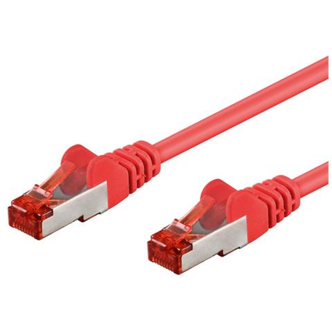 ICOC LS6-030RE - Cavo di rete Patch in rame Cat. 6 Rosso SFTP 3 m - Foto 1