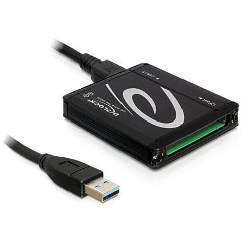 91686, CF, USB 3.0, Nero, Windows XP / Vista / 7, Linux - Foto 1