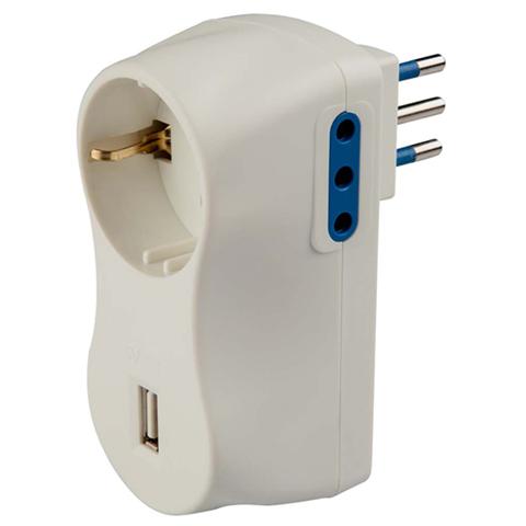 Adattatore Triplo 3 Uscite Bianco - Foto 1