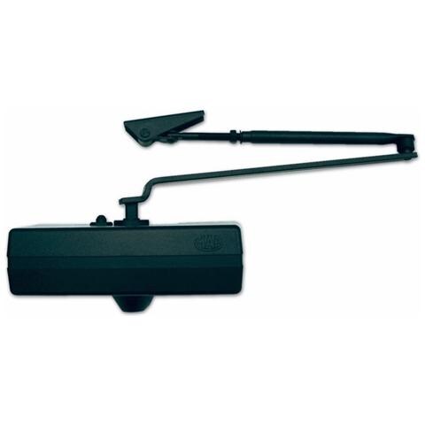 Chiudiporta Aereo Mab Art 564 colore Nero a Forza Variabile per Porte Esterne - Foto 2