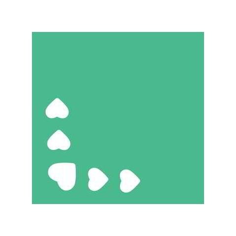 Fustella Angolo da 25 mm Cuorcini - Foto 1