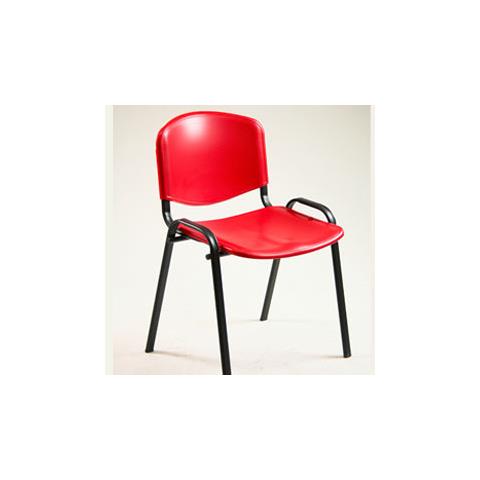 Sedia Attesa Dado D5sp Rosso Senza Braccioli - Foto 1