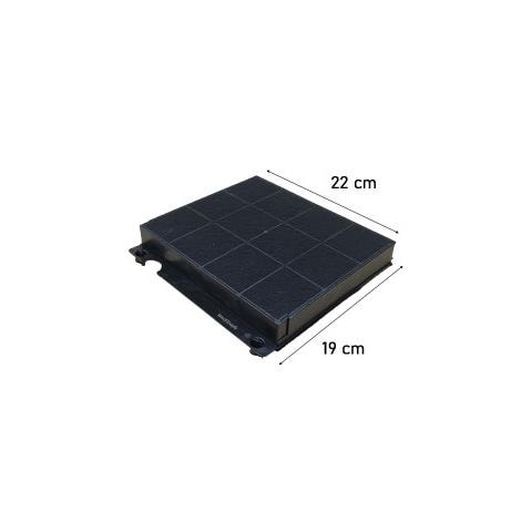 Filtro Carbone Cappa Per Elica 220x190mm H 30mm Compatibile - Foto 1