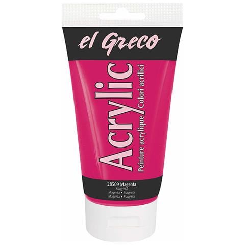 Colore Acrilico El Greco 150 Ml Magenta - Foto 1
