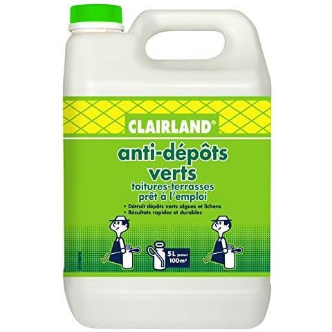 Anti-muschi, Licheni E Alghe Su Tetti, Terrazze E Marciapiedi - Soluzione Pronti Per L'uso Spray - 5 L - Foto 1