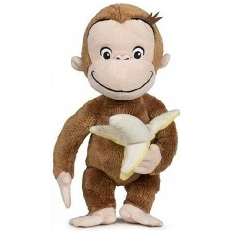 Peluche 25 Cm Curioso Come George Con Banana 760018903/2 - Foto 1