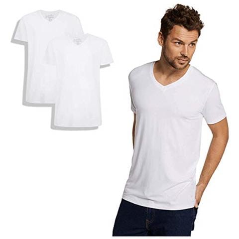 Velo, Confezione Da 2, Uomo, Bianco, M - Foto 1